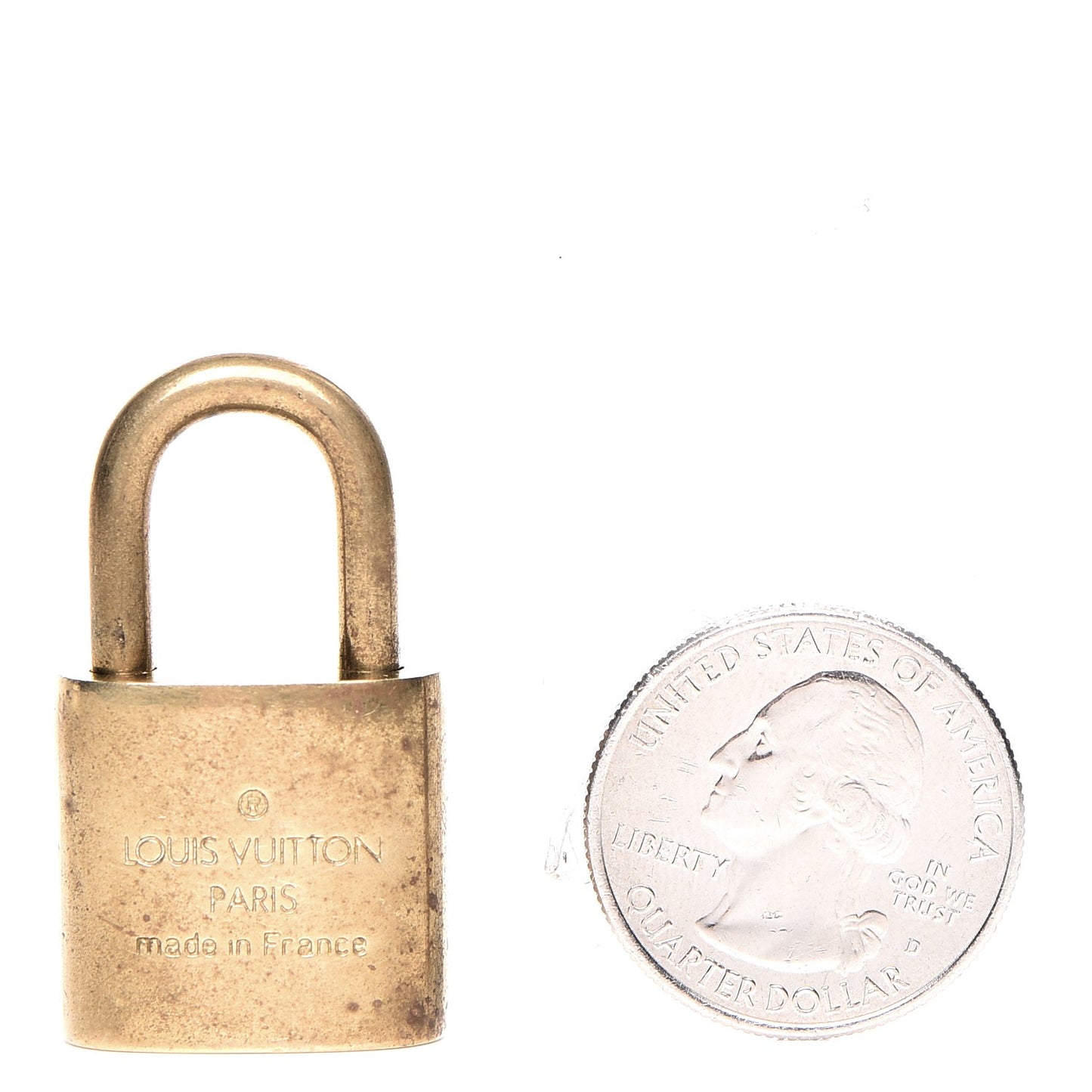 Brass Lock and 2 Keys Set #319