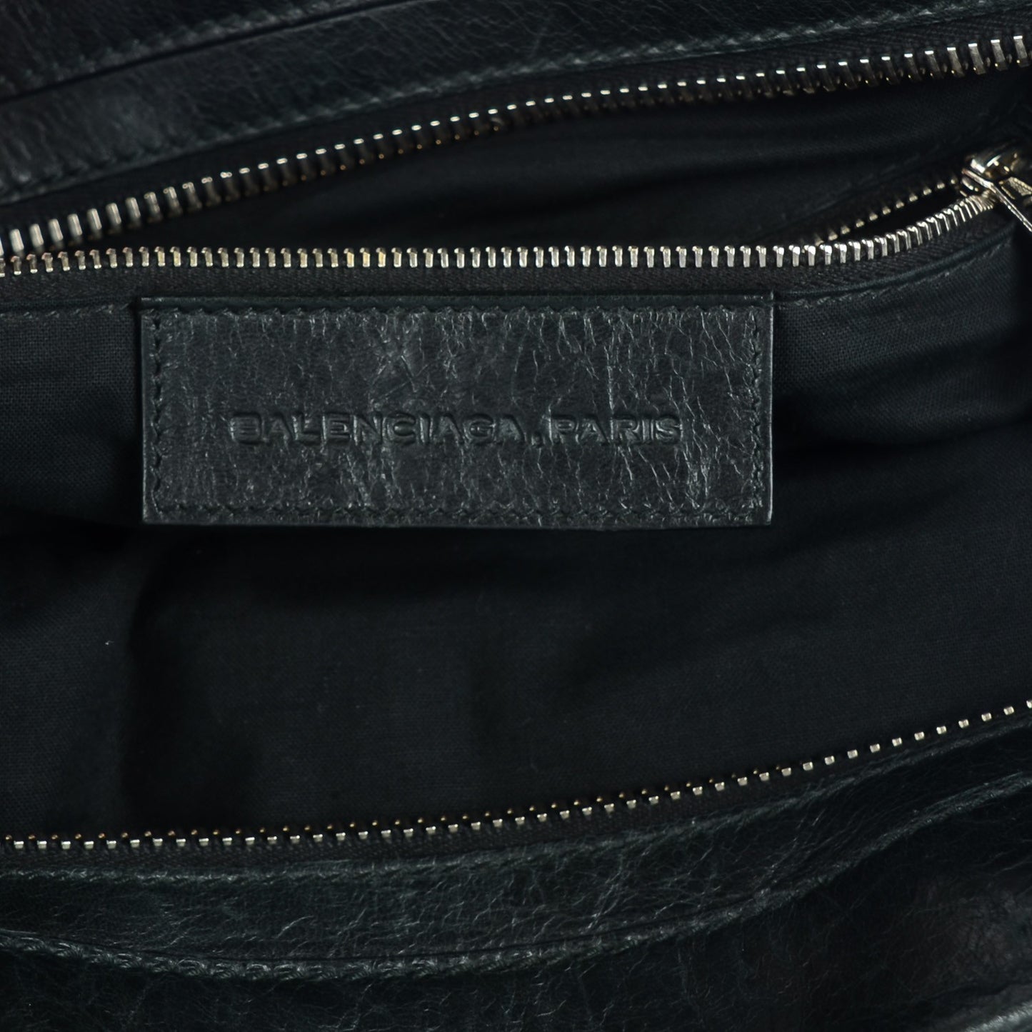Agneau Giant 21 Silver Hardware Mid Day Black