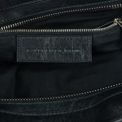Balenciaga Agneau Giant 21 Silver Hardware Mid Day Black 11 of 12