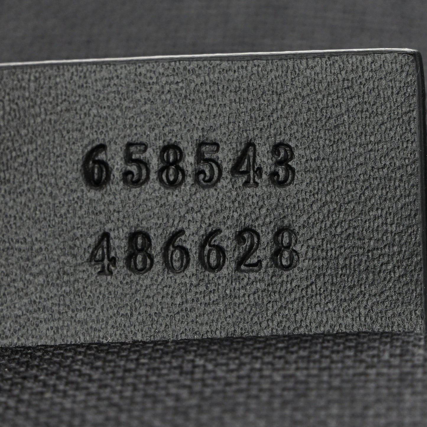 GG Supreme Monogram Briefcase Backpack Black Grey