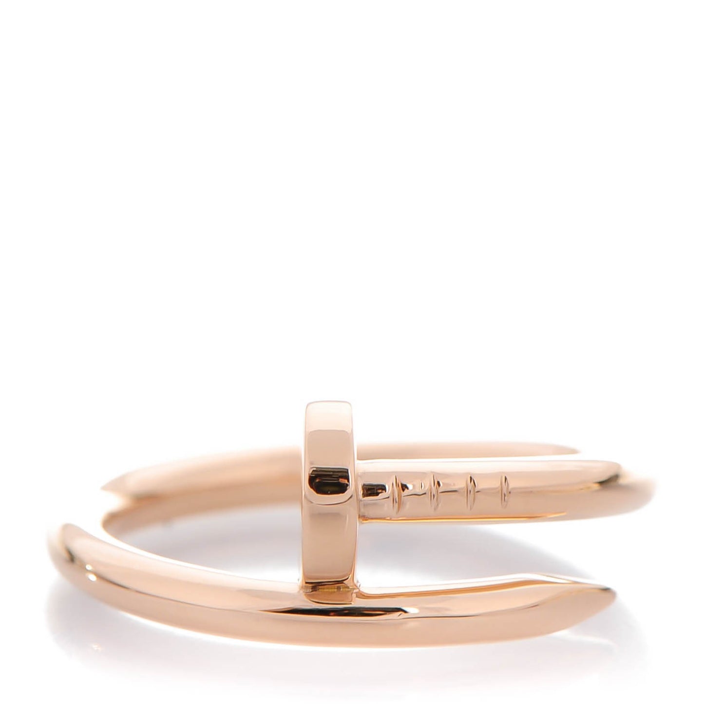 18K Pink Gold Juste Un Clou Ring 62 10