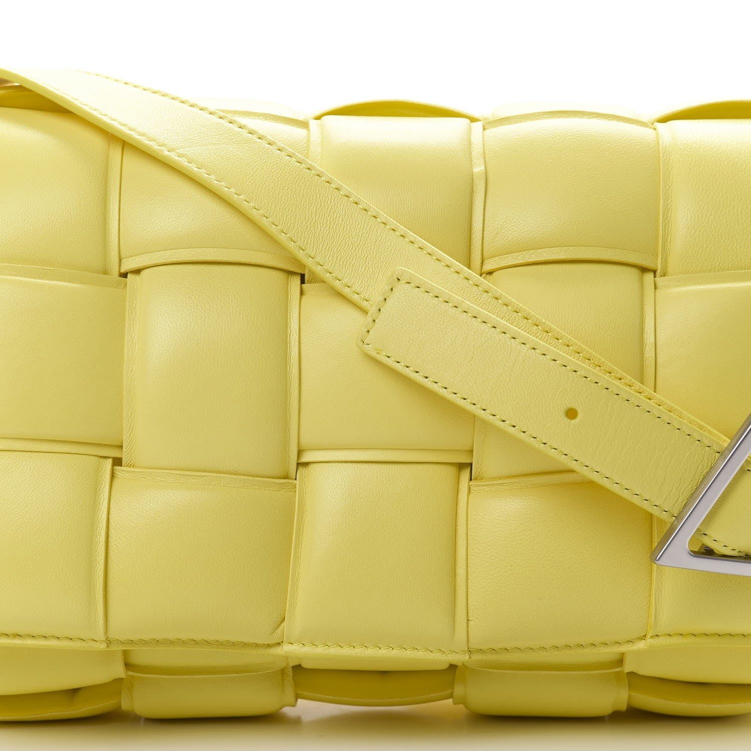 Bottega Veneta Nappa Maxi Intreccio Padded Cassette Crossbody Bag Sherbert 8 of 10
