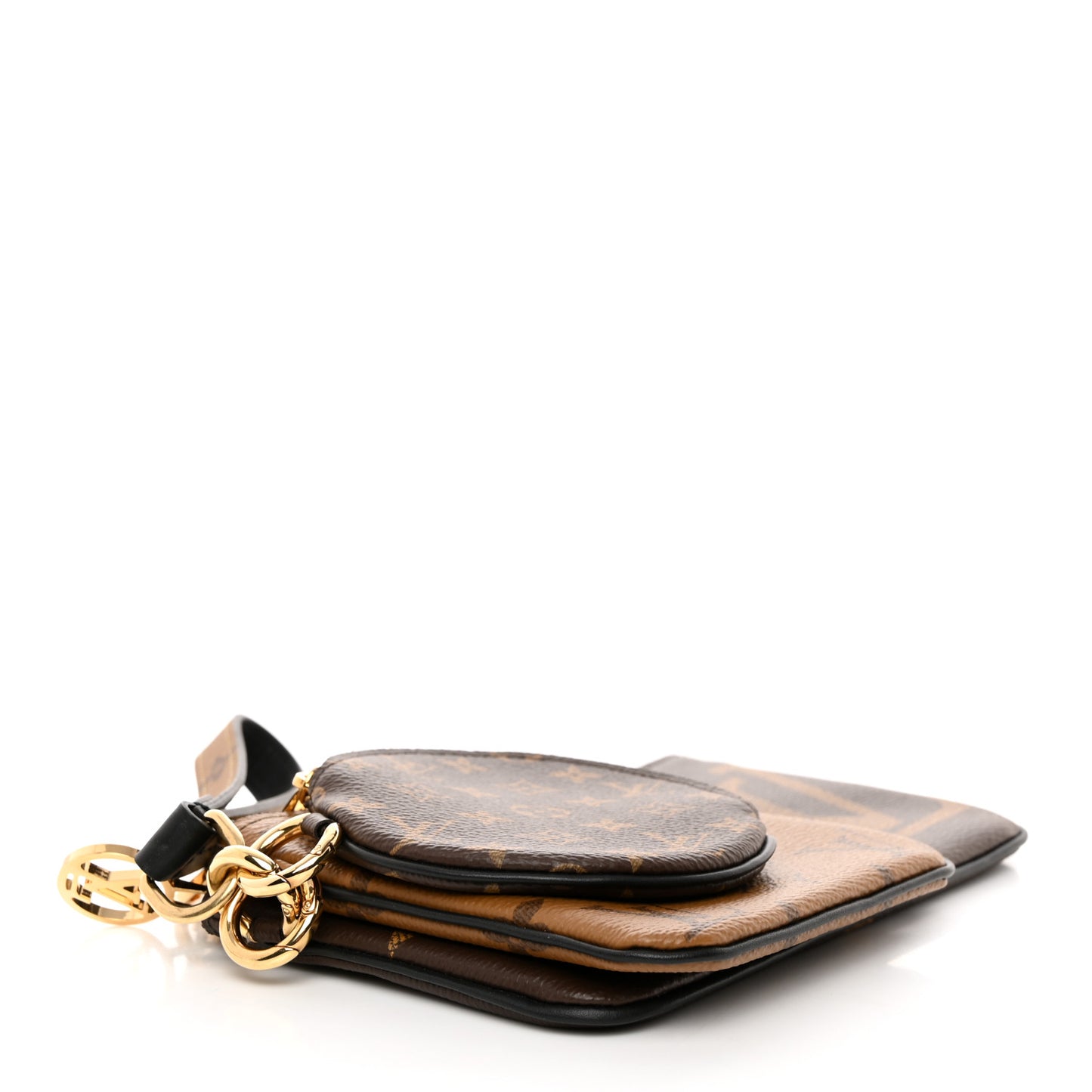 Reverse Monogram Giant Trio Pouch