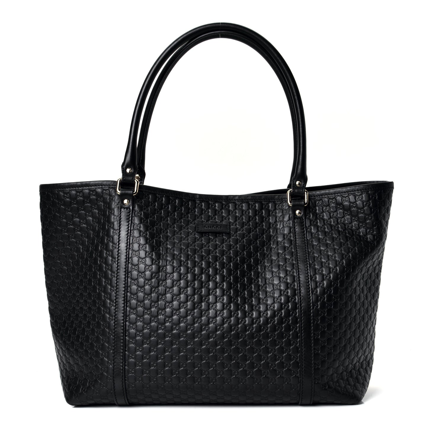Microguccissima Large Joy Tote Black