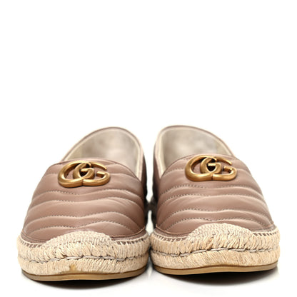 Gucci Nappa Matelasse GG Marmont Espadrilles 41 Porcelain Rose 2 of 4