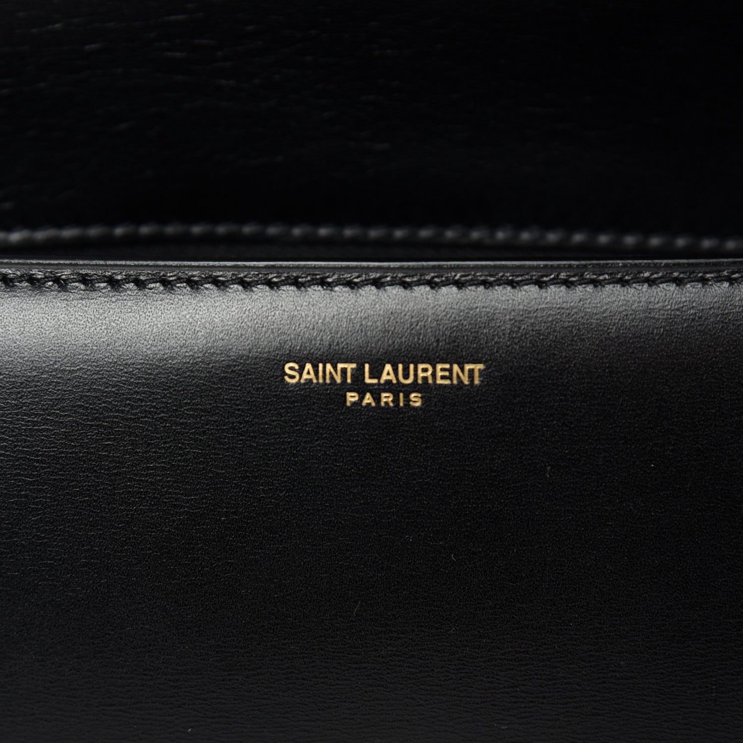 Saint Laurent Smooth Calfskin Carre Satchel Black 9 of 11