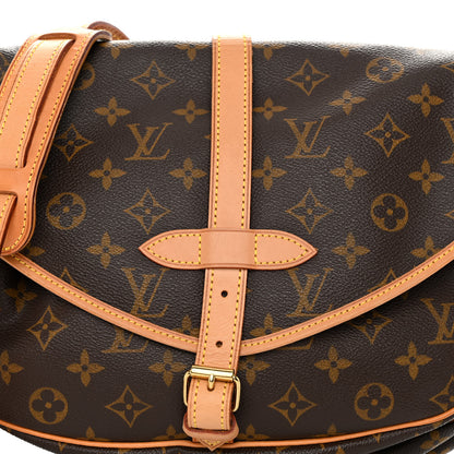Louis Vuitton Monogram Saumur 30 8 of 10