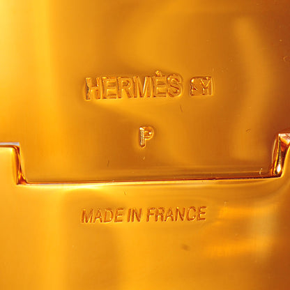 Hermes Enamel Extra Wide Clic Clac H Bracelet PM Rouge Corail 4 of 4