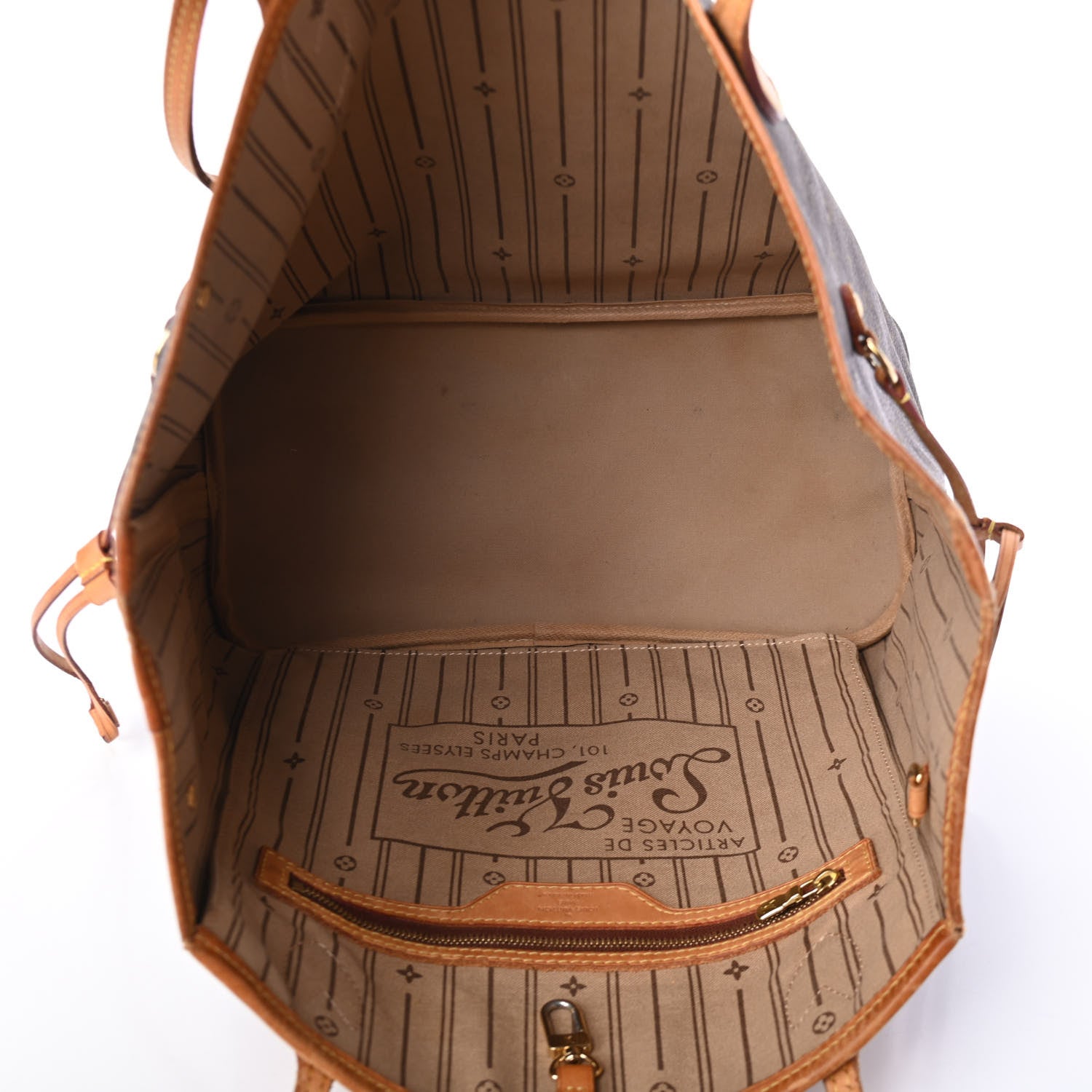 Louis Vuitton Monogram Neverfull MM 4 of 4