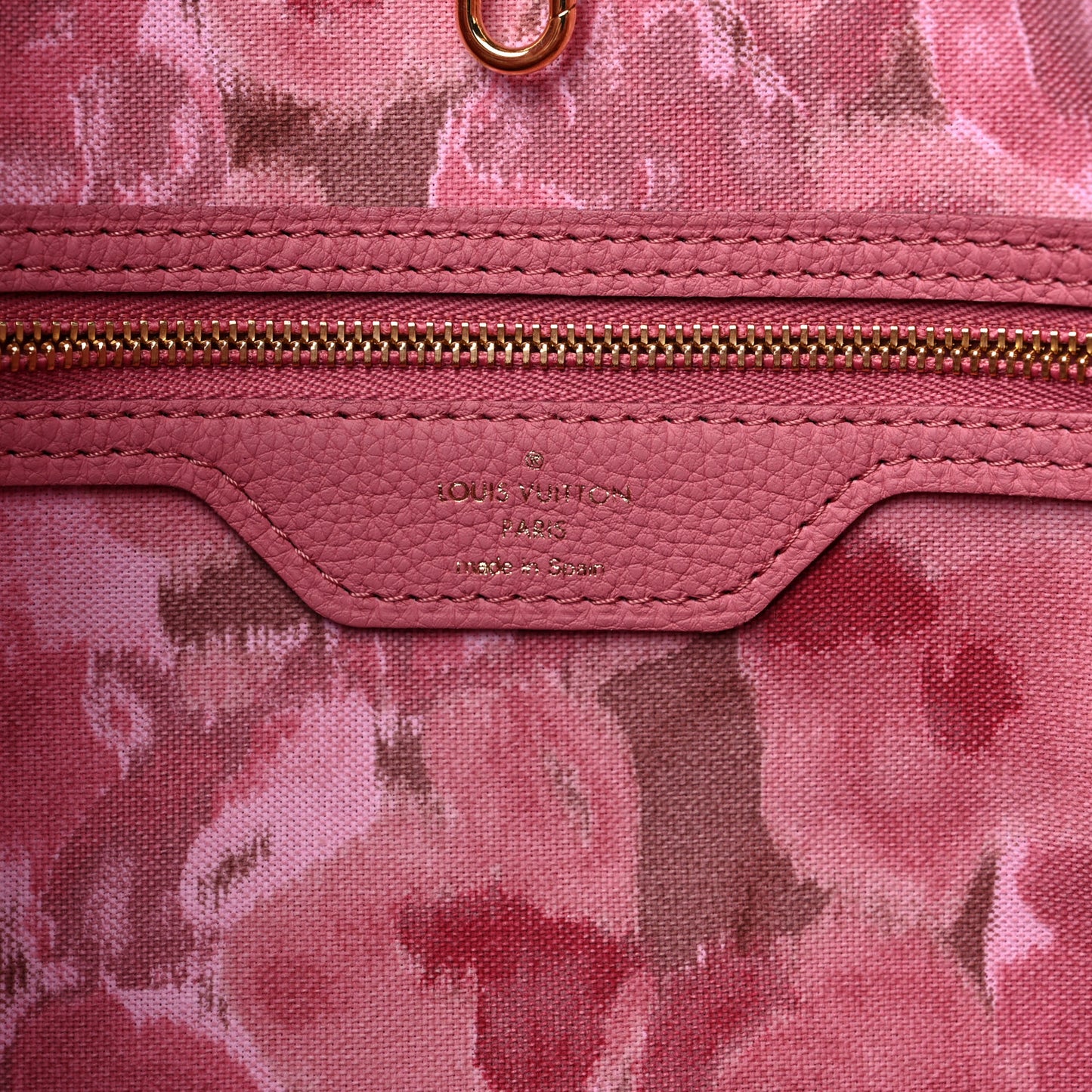 Monogram Articles de Voyage Ikat Neverfull GM Rose Velours