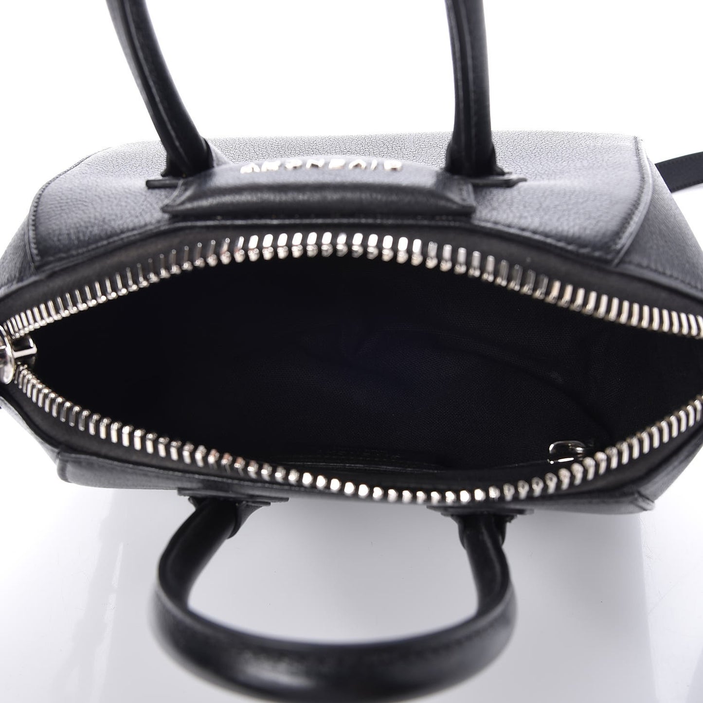 Sugar Goatskin Mini Antigona Black