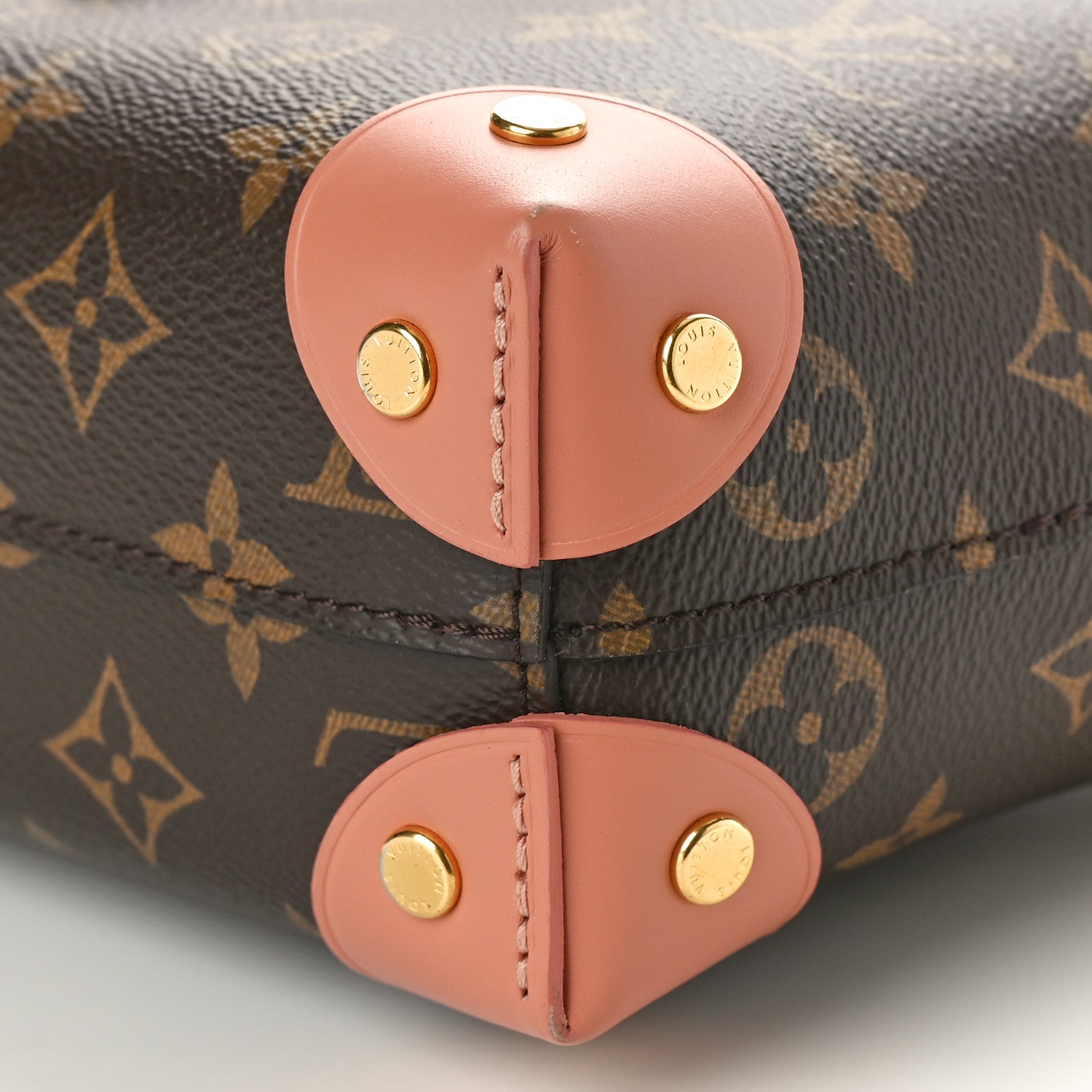 Louis Vuitton Monogram Petite Malle Souple Peach 9 of 10
