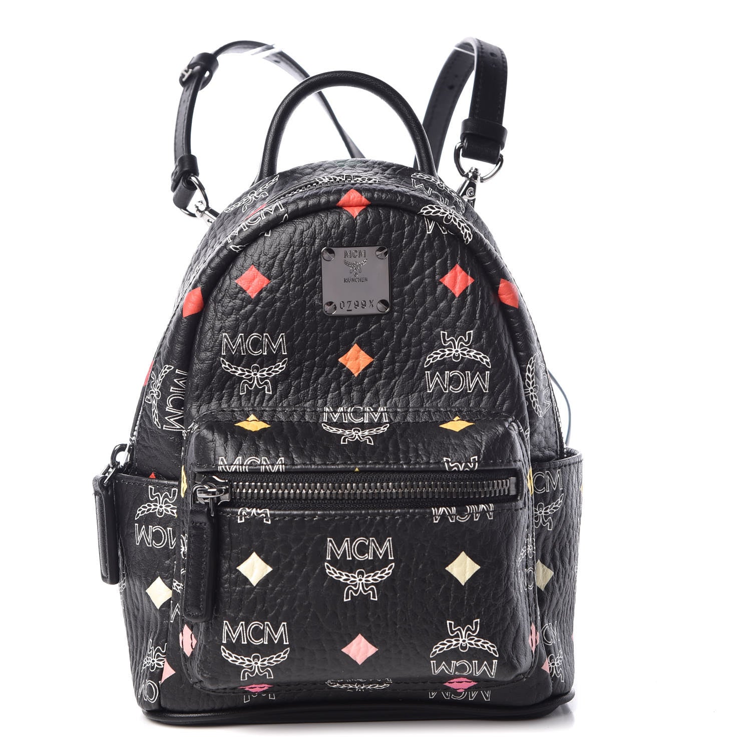 MCM Visetos Spektrum X-Mini Backpack Black 1 of 10