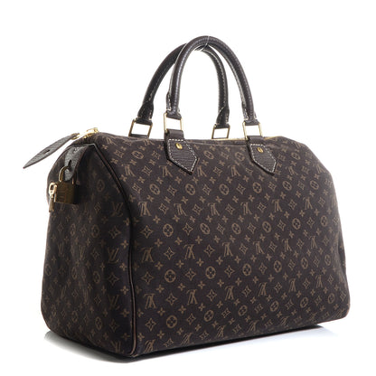 Louis Vuitton Mini Lin Speedy 30 Ebene 3 of 7