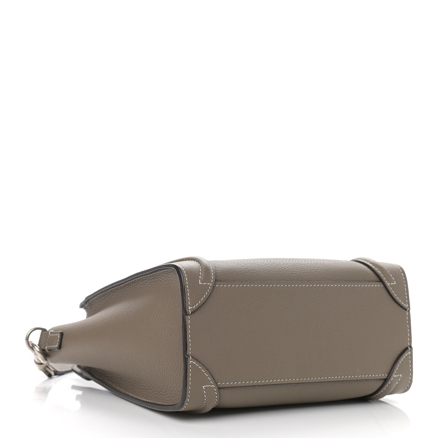 Drummed Calfskin Nano Luggage Souris