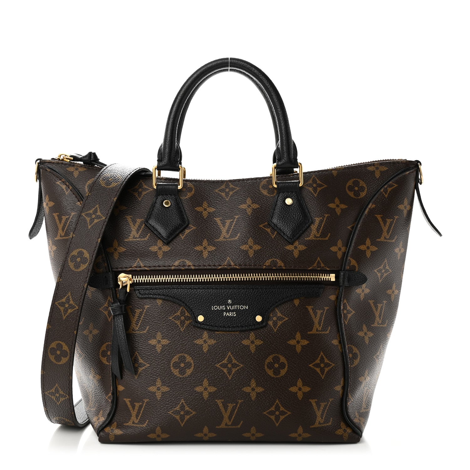 Louis Vuitton Monogram Tournelle PM Black 1 of 9