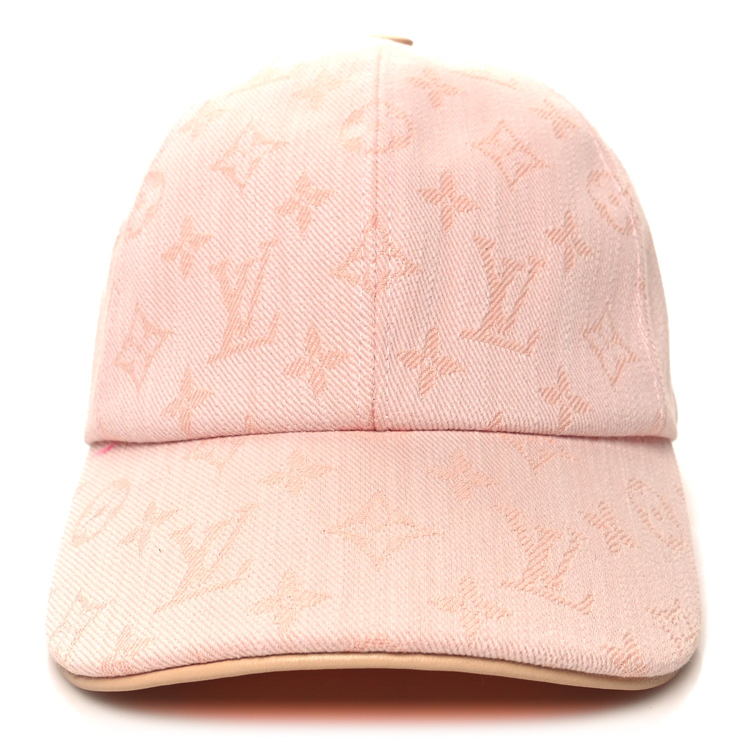 Louis Vuitton Cotton Monogram Jacquard Be My Cap Pink 3 of 8