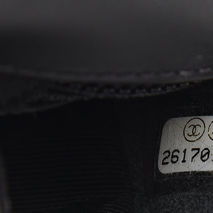 Chanel Calfskin Chevron Quilted Mini Statement Flap Black 6 of 10