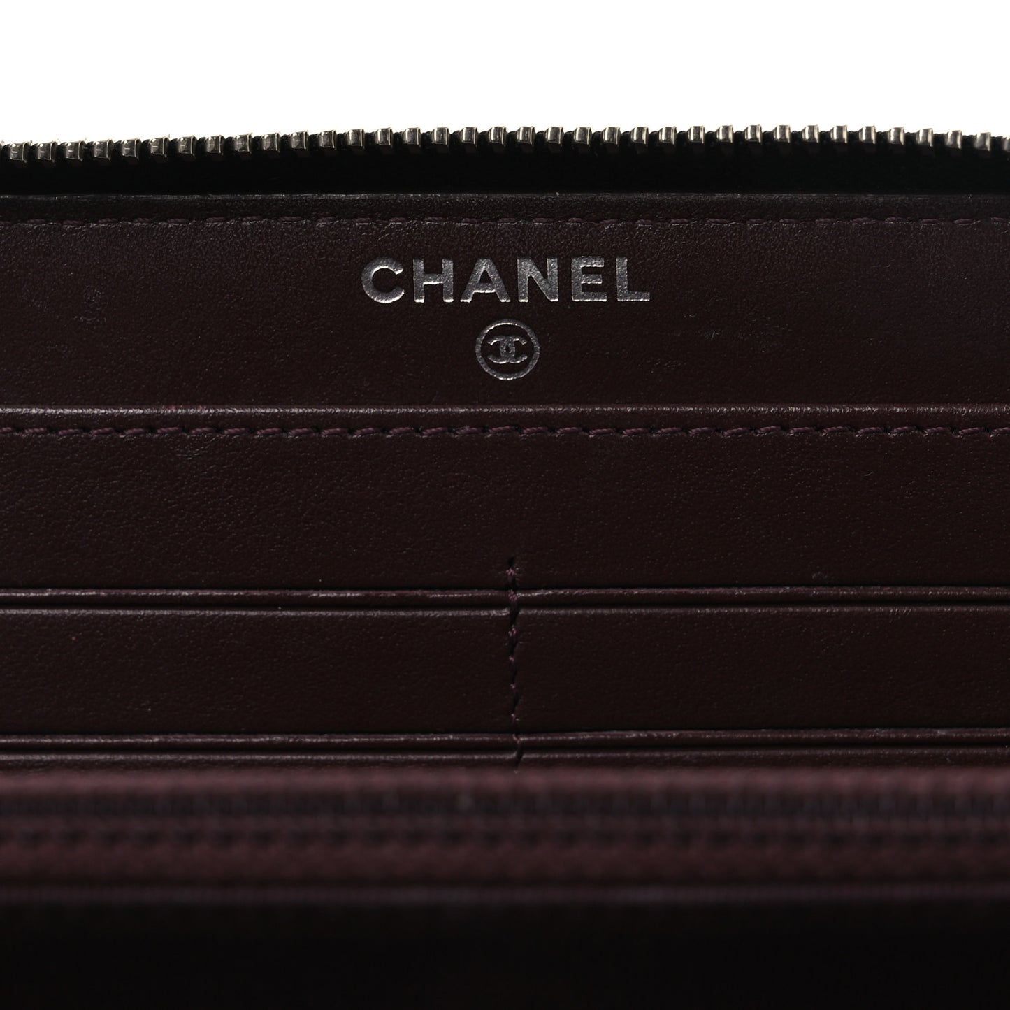 Caviar Quilted Large Gusset Zip Around Wallet Black