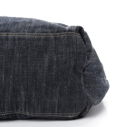 Chanel Denim XL Coco Cabas Tote Dark Blue 10 of 10