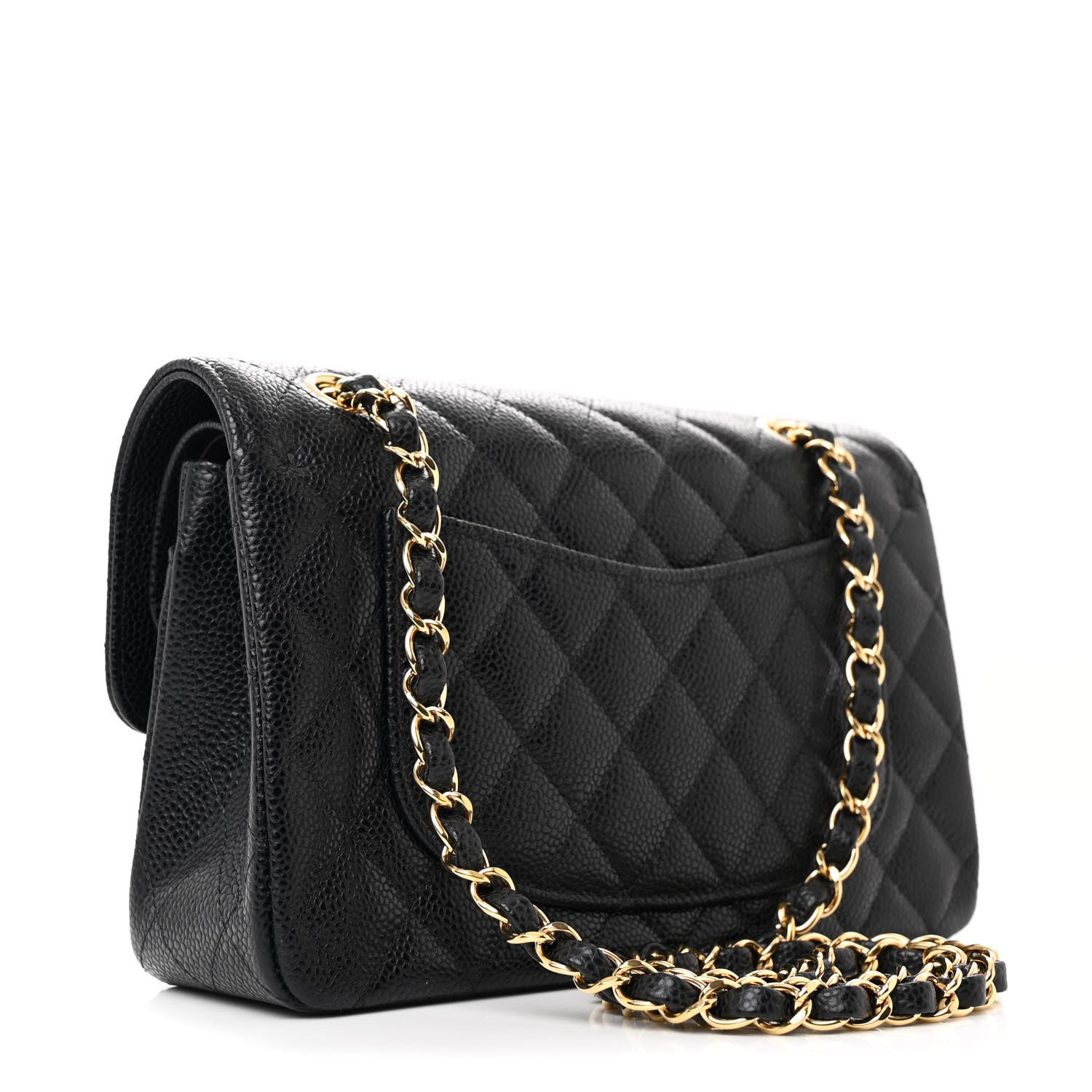 Chanel Caviar Quilted Small Double Flap Black 3 of 10