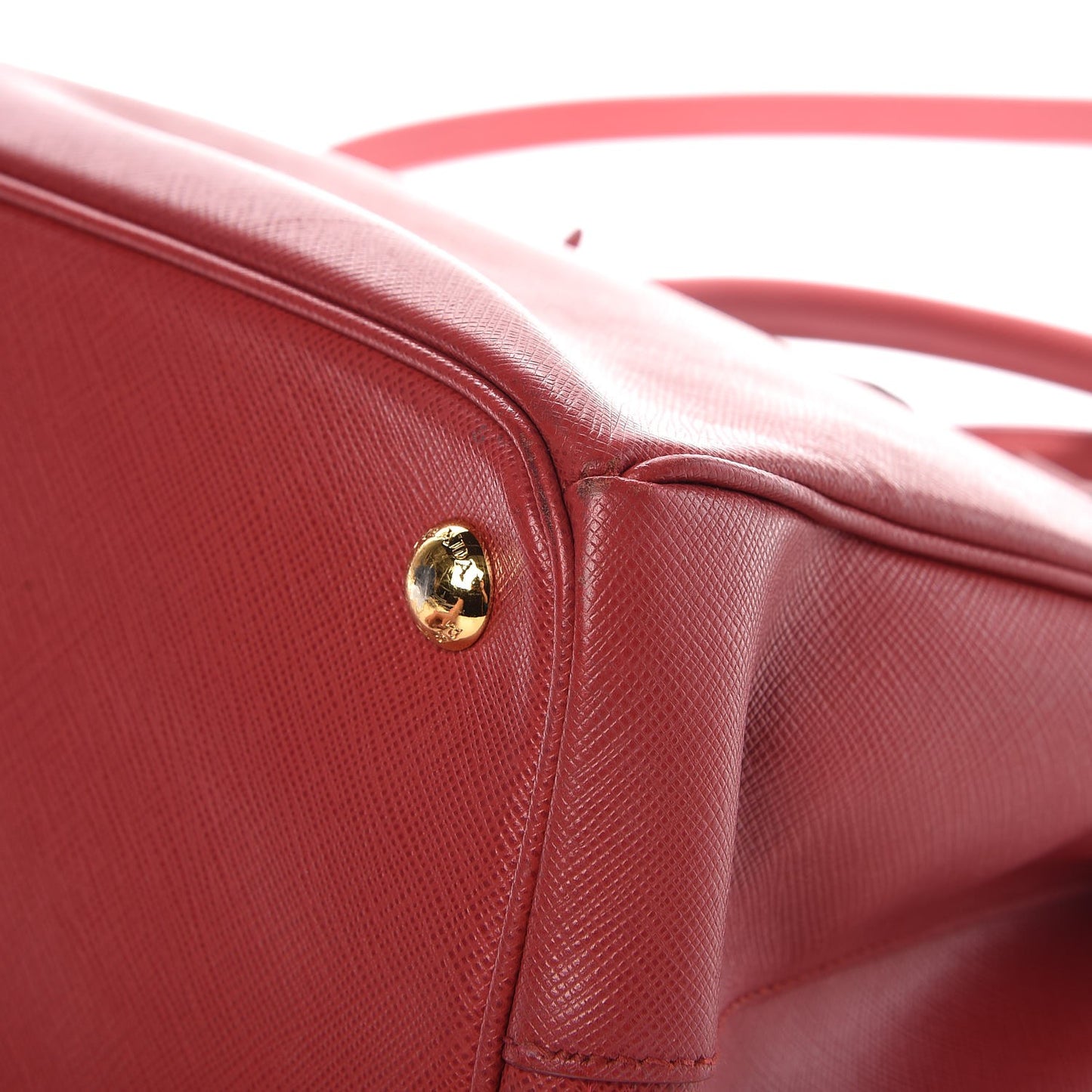 Saffiano Small Galleria Double Zip Tote Peonia