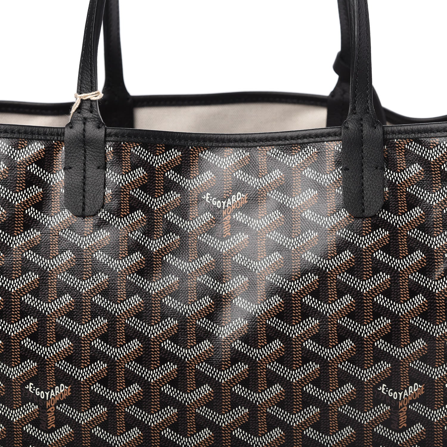Goyard Goyardine Saint Louis PM Black 8 of 8