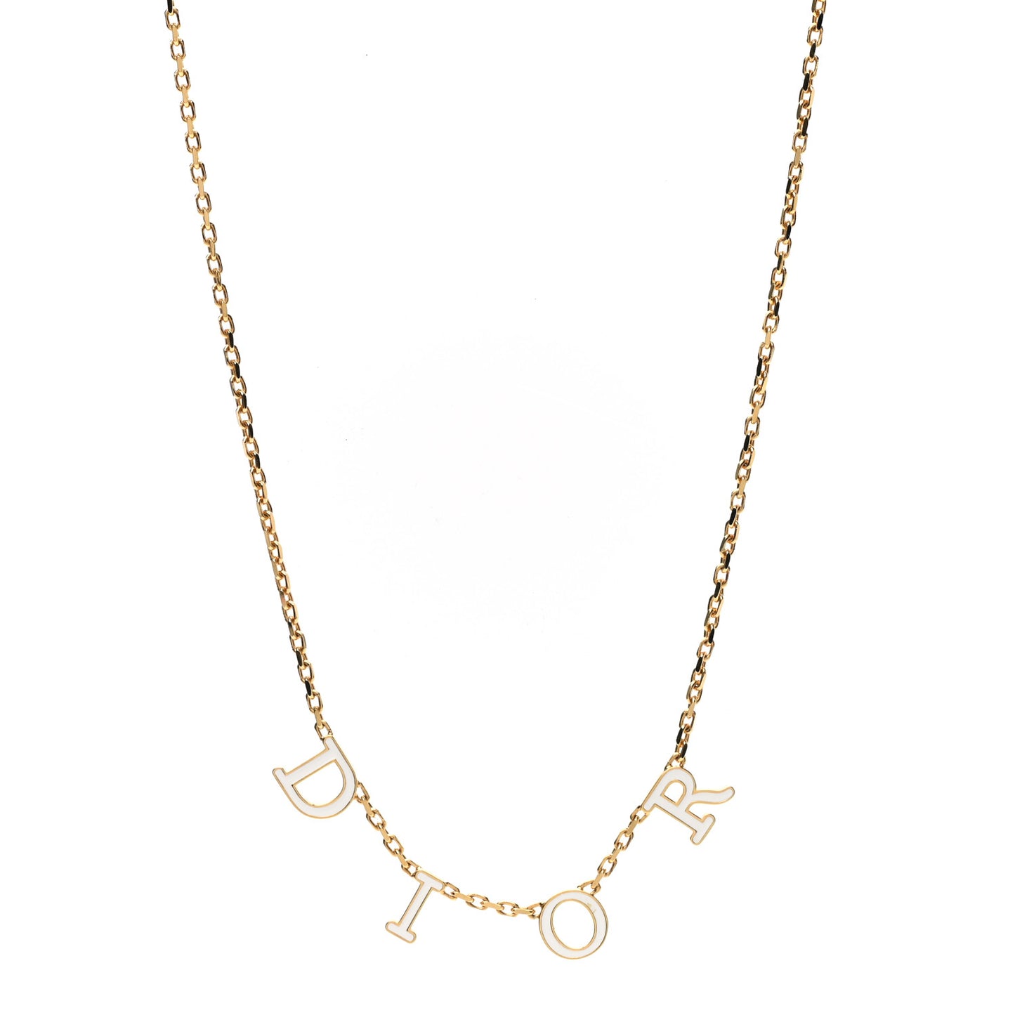 Metal Lacquer Dio(r)evolution Necklace Gold