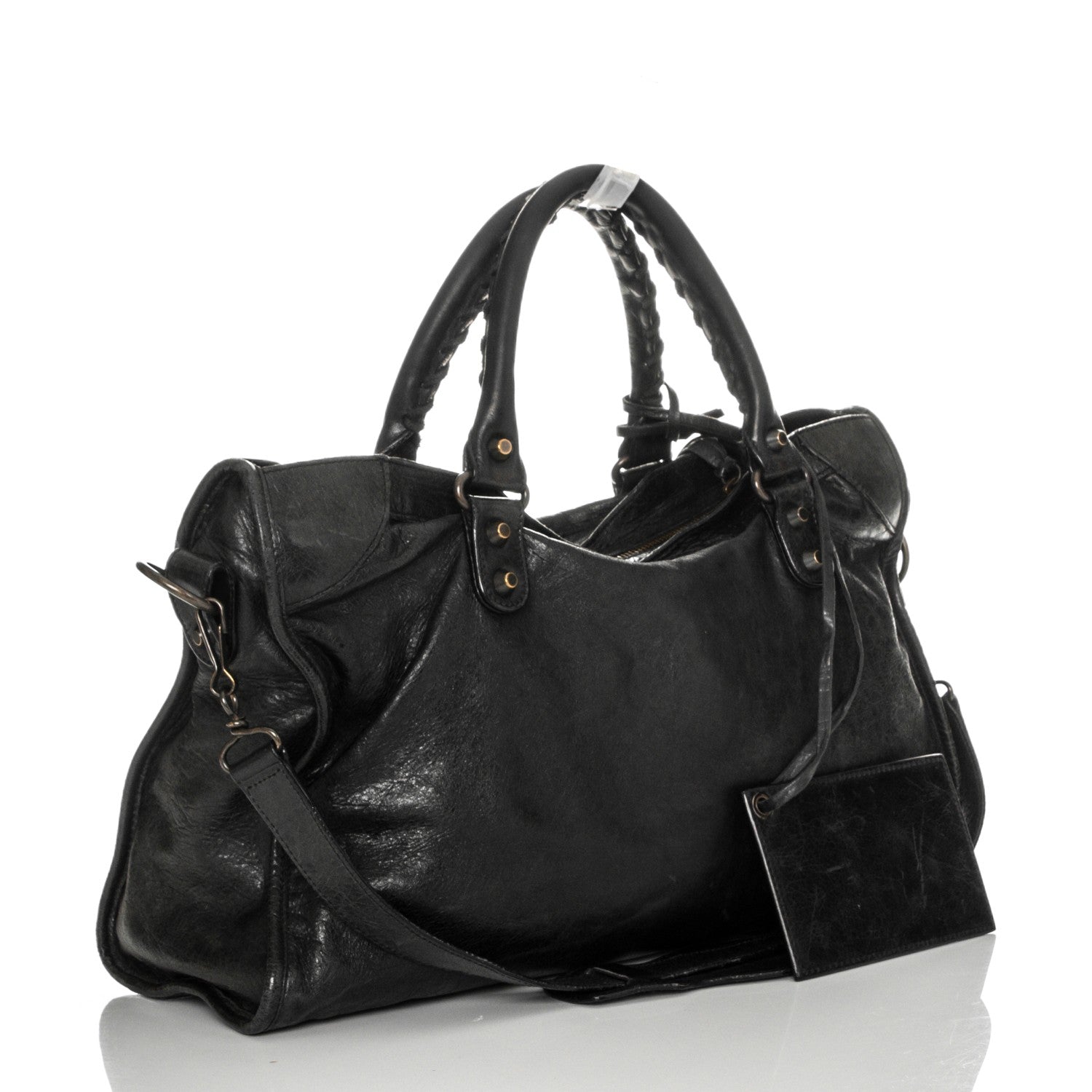 Balenciaga Agneau Classic Hardware City Black 3 of 9