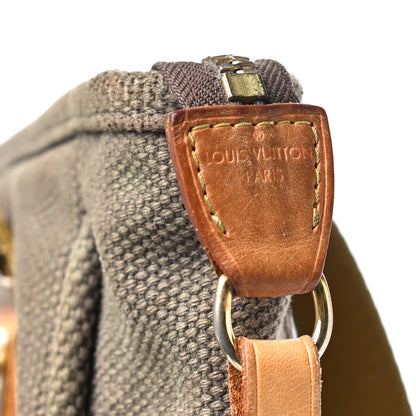 Louis Vuitton Toile Antigua Cabas MM Brown Kaki 6 of 16