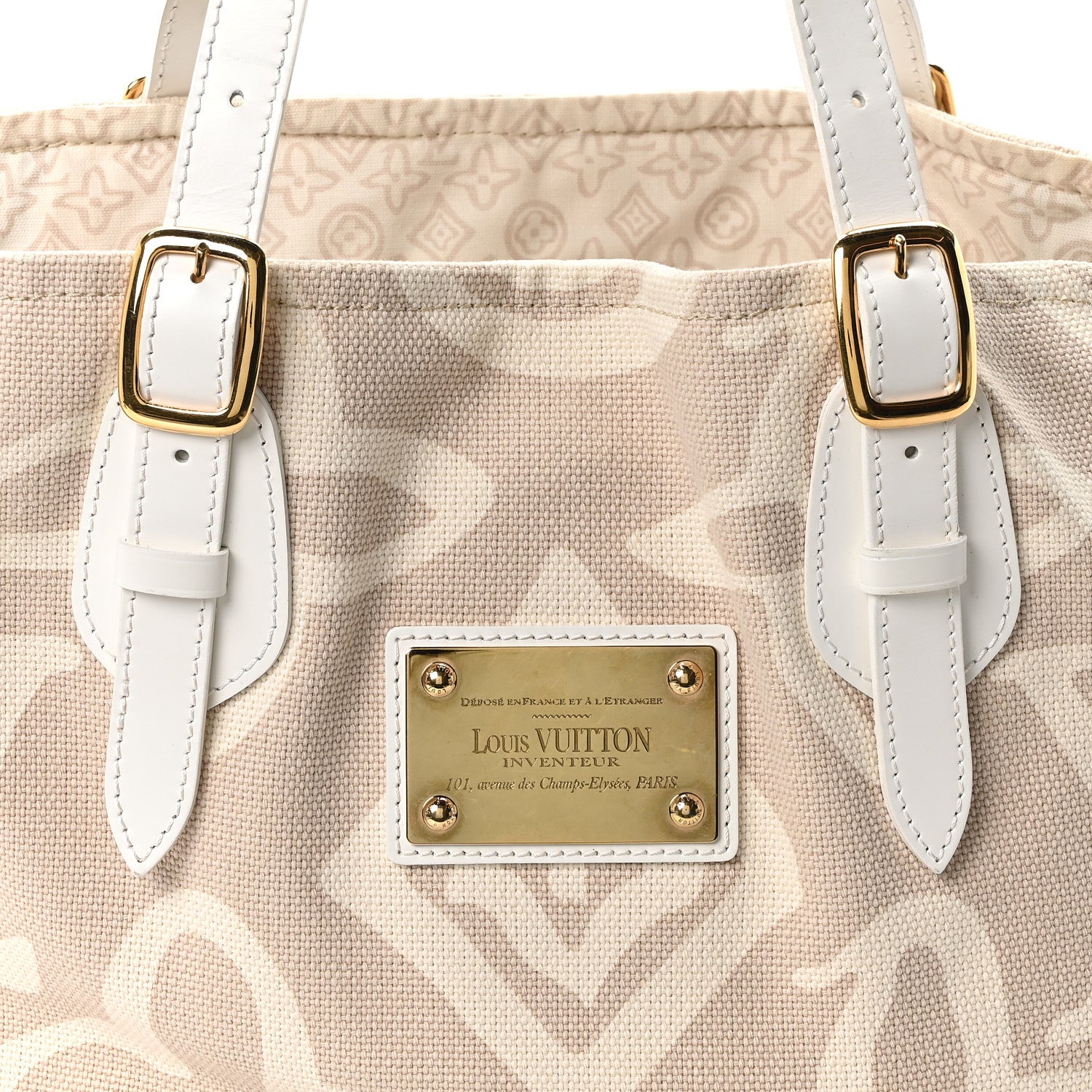 Louis Vuitton Tahitienne Cabas PM Sandy 7 of 9