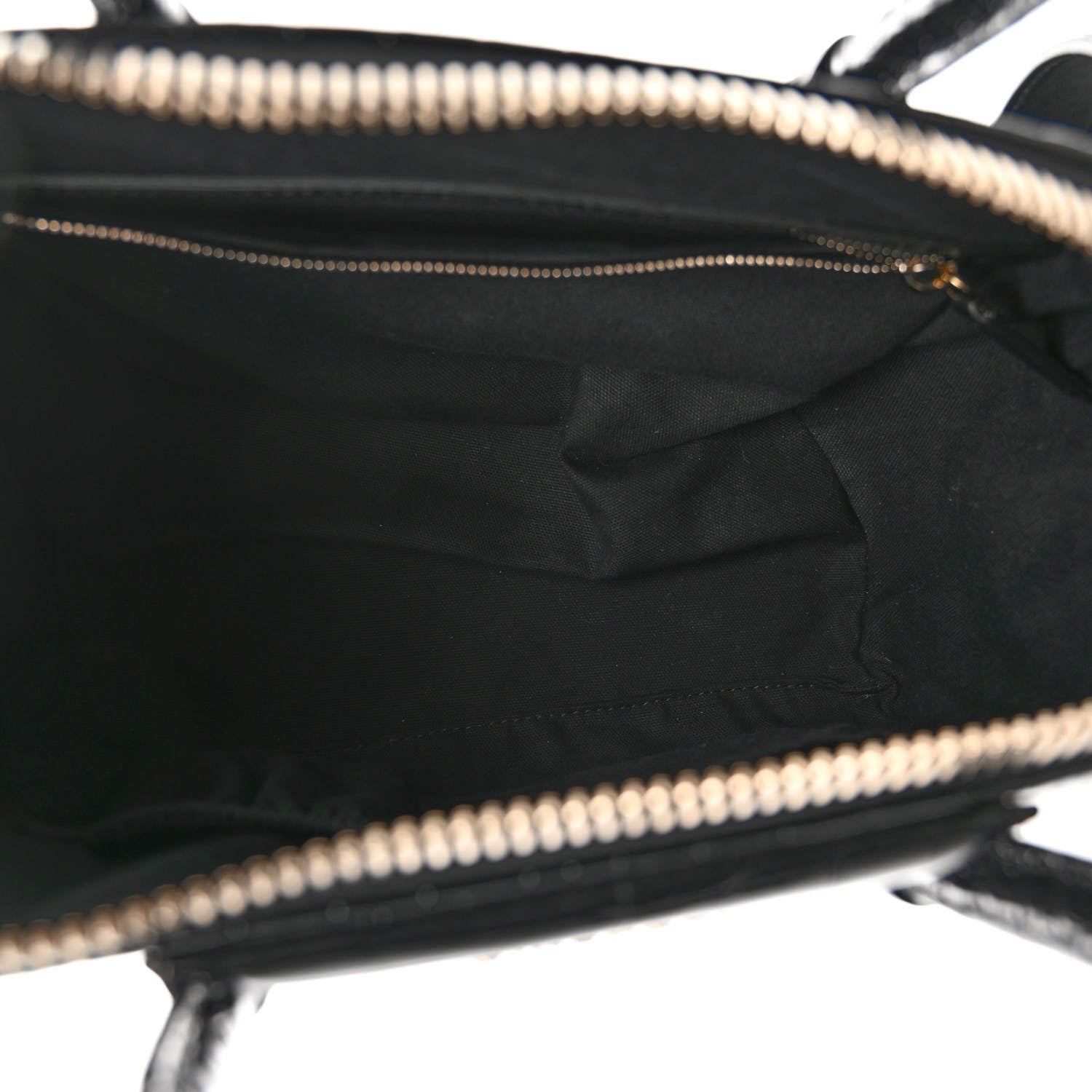 Givenchy Calfskin Crocodile Embossed Small Antigona Black 5 of 11