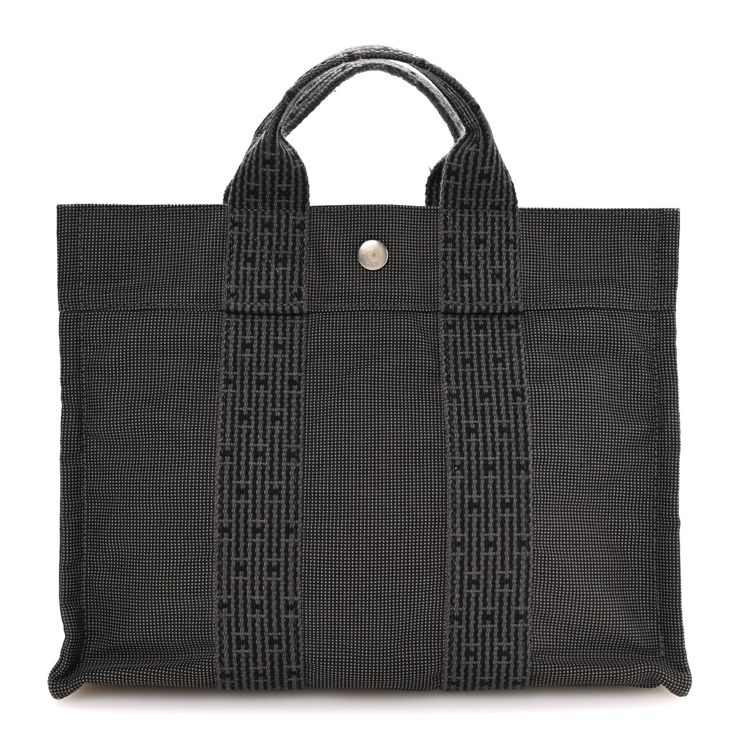 Canvas Herline PM Tote Grey