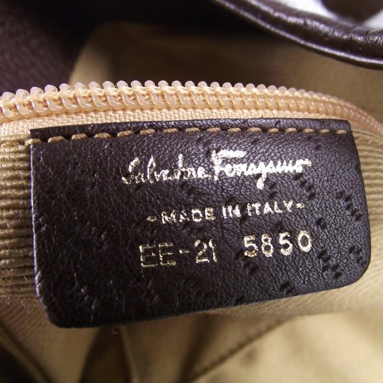 SALVATOREFERRAGAMOHorseHairShoulderBag