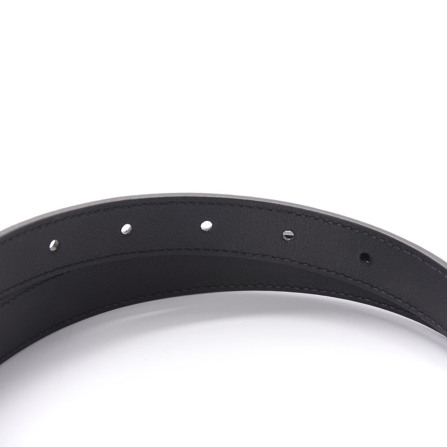 Gucci Calfskin Double G 20mm Belt 90 36 Black 4 of 6