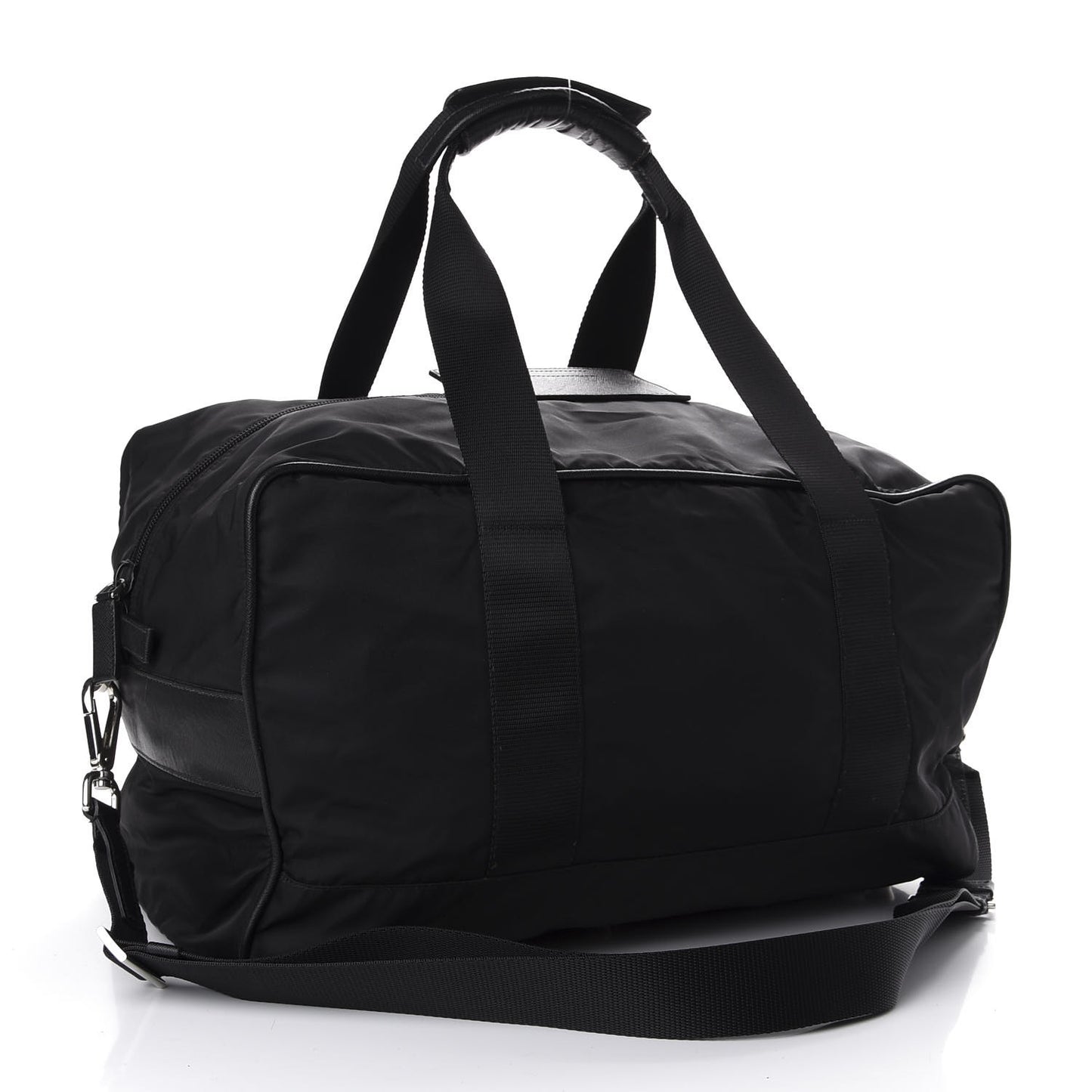 Tessuto Nylon Duffel Bag Black