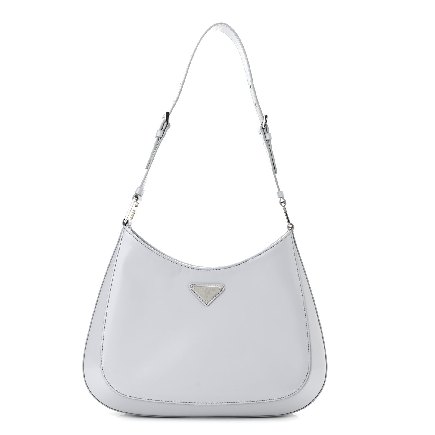 Spazzolato Cleo Adjustable Strap Shoulder Bag Fiordaliso