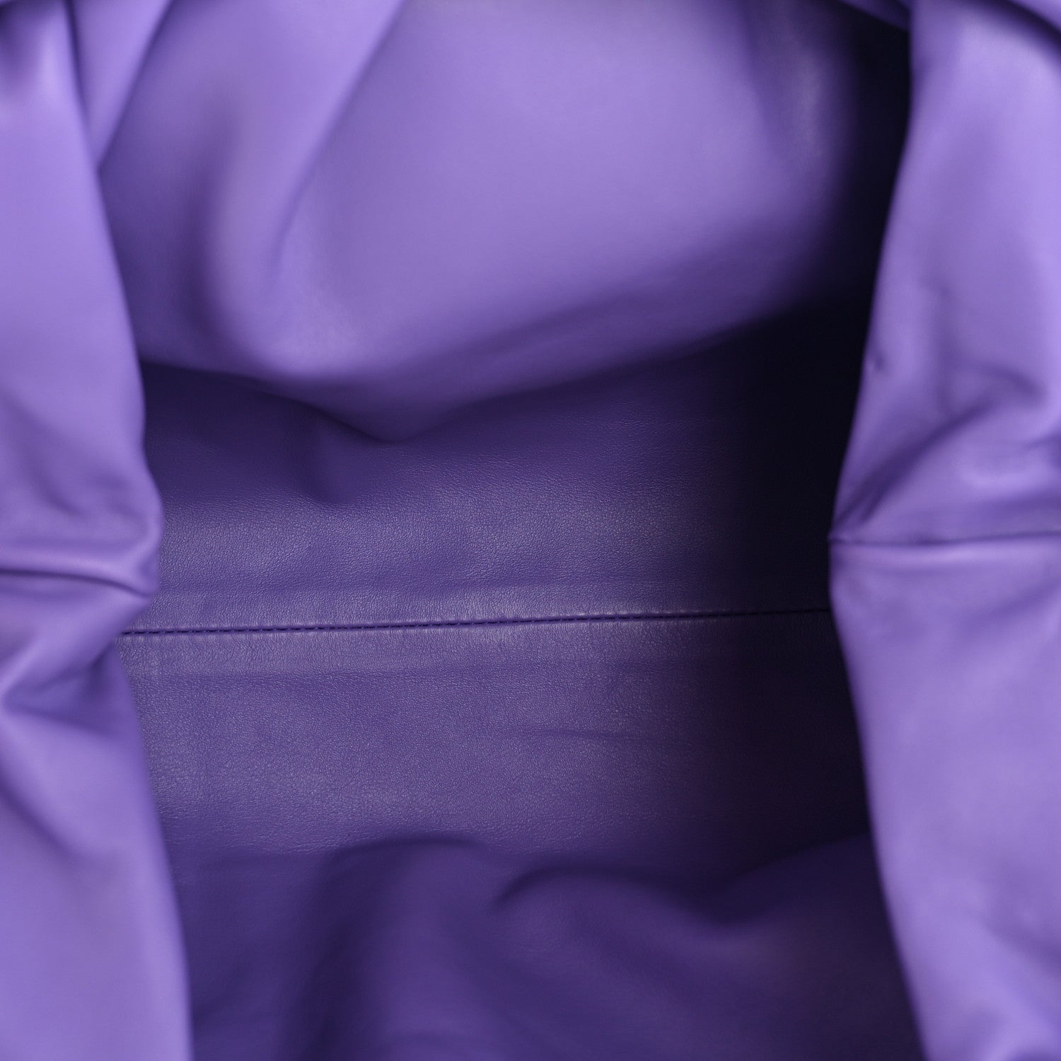 Bottega Veneta Smooth Butter Calf The Pouch Oversized Clutch Purple 5 of 11