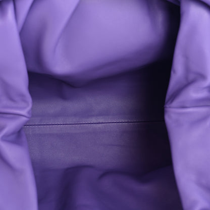 Bottega Veneta Smooth Butter Calf The Pouch Oversized Clutch Purple 5 of 11
