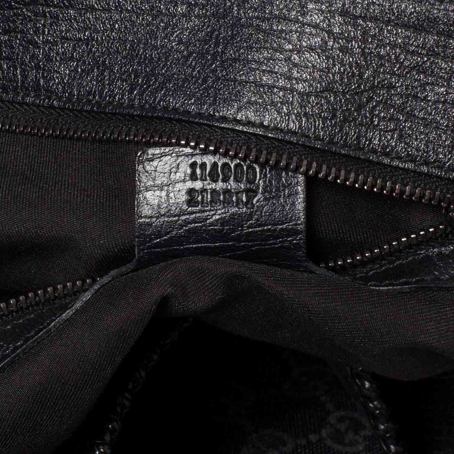 Monogram Large Horsebit Chain Hobo Black