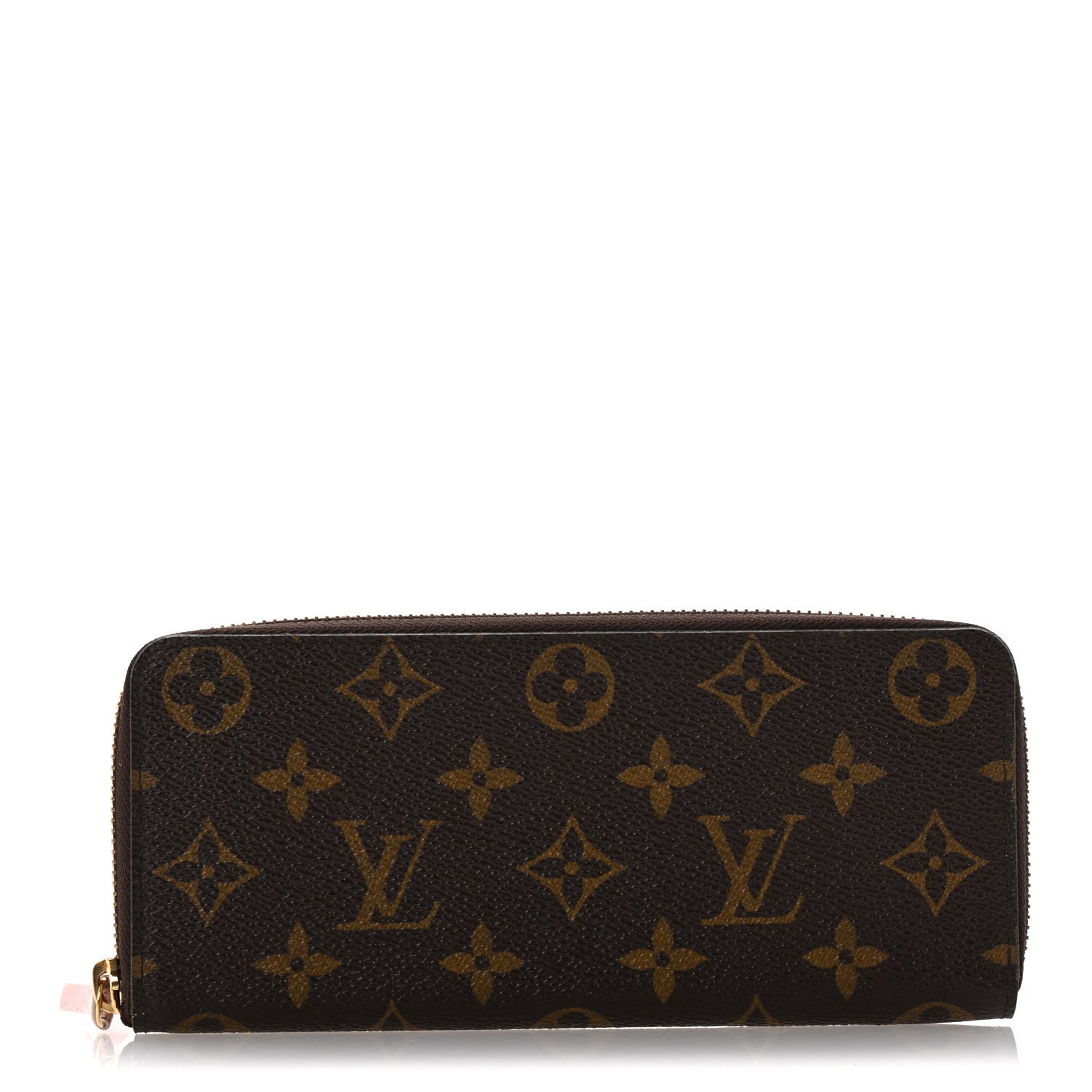 Louis Vuitton Monogram Clemence Wallet Rose Ballerine 1 of 9