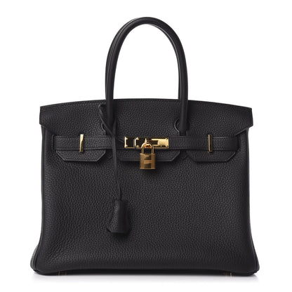 Hermes Togo Birkin 30 Black 1 of 12