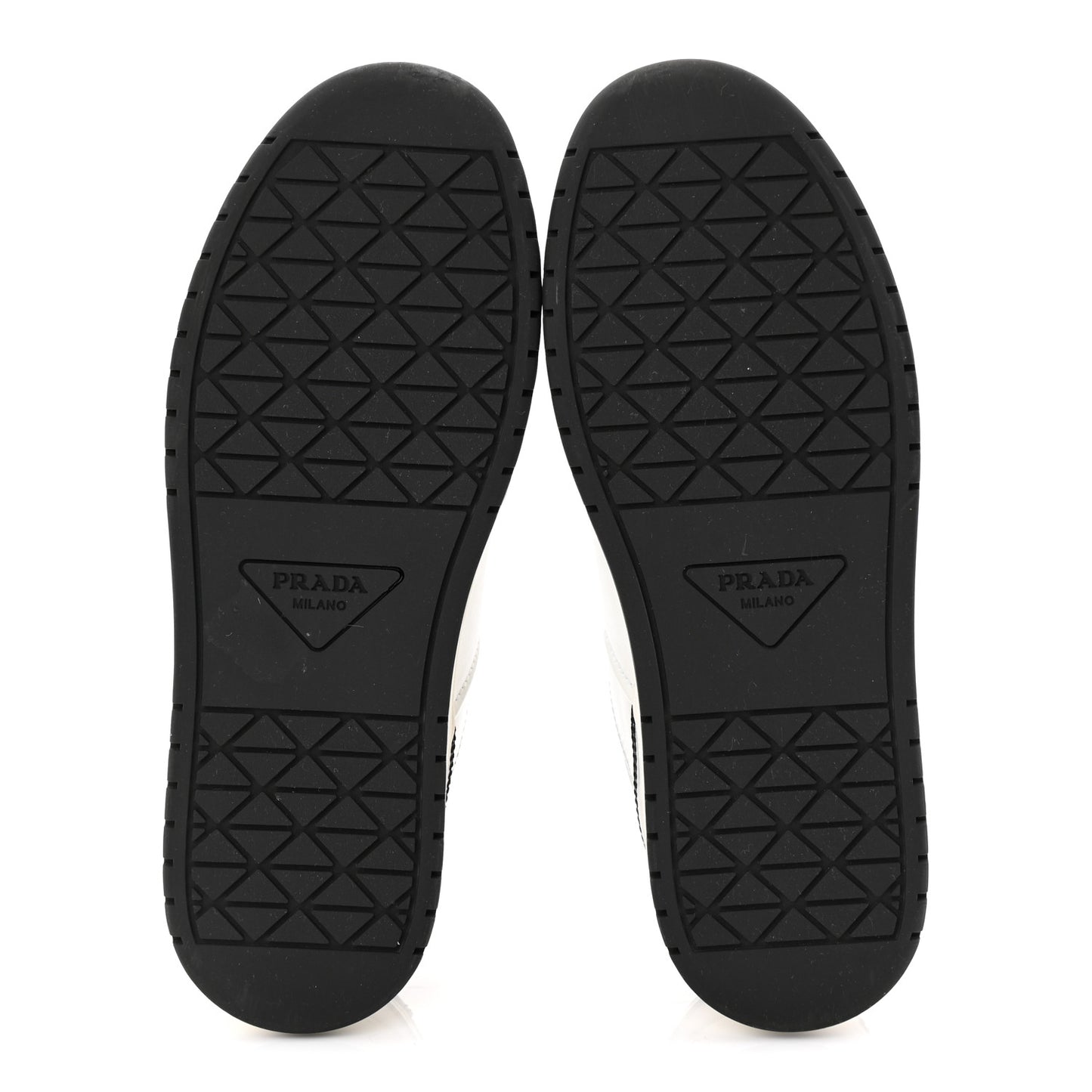 Vitello Sport Spazzolato Rois Triangle Logo Womens Downtown Low Top 30mm Sneakers 36.5 White Black