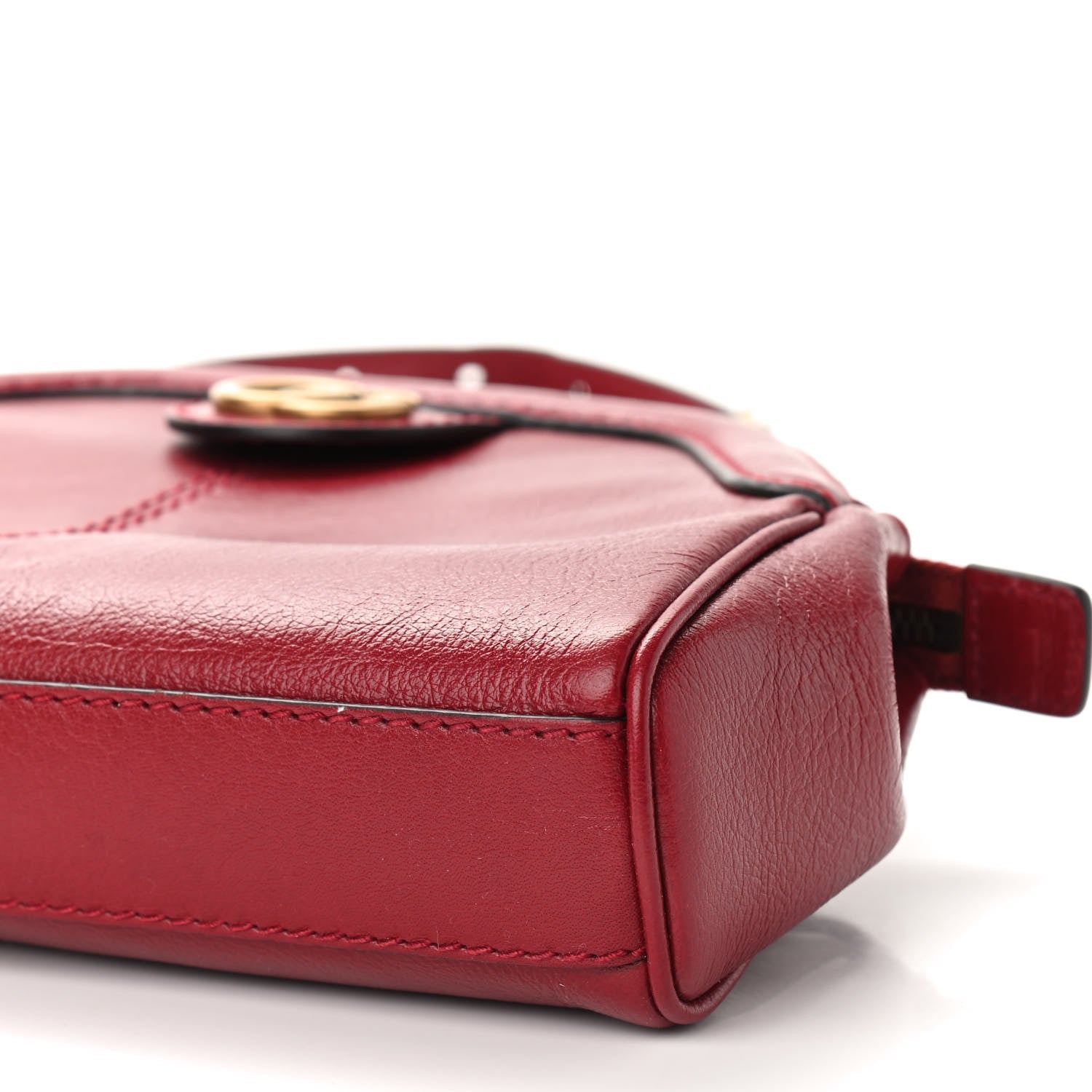 Gucci Piuma Lux Calfskin Small Re(Belle) Crossbody Bag Romantic Cerise 9 of 9