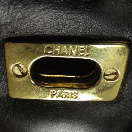 Chanel Lambskin Quilted Weekender Bag Black 13 of 13