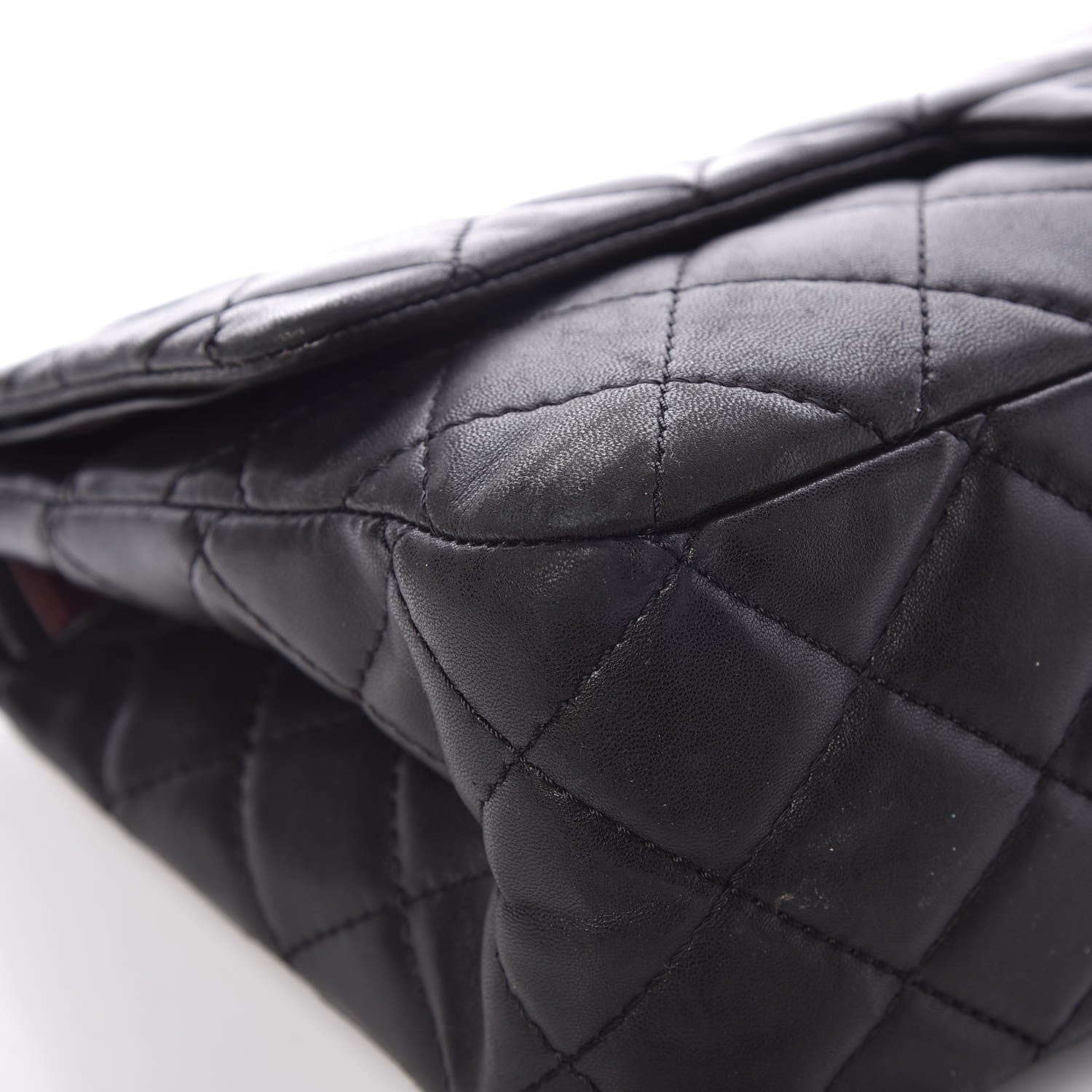Chanel Lambskin Quilted 2.55 Reissue 227 Flap Black 10 of 14