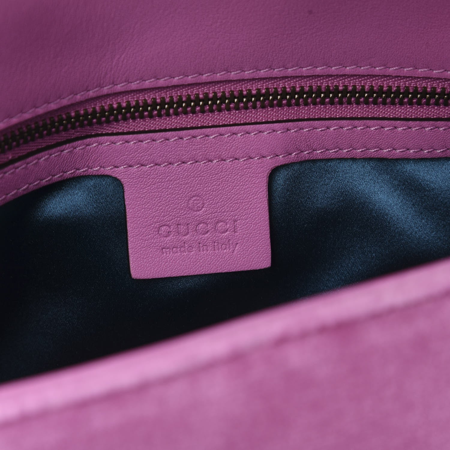 Gucci Velvet Matelasse Marquise Crystals Embroidered Small GG Marmont Shoulder Bag Malva 6 of 10