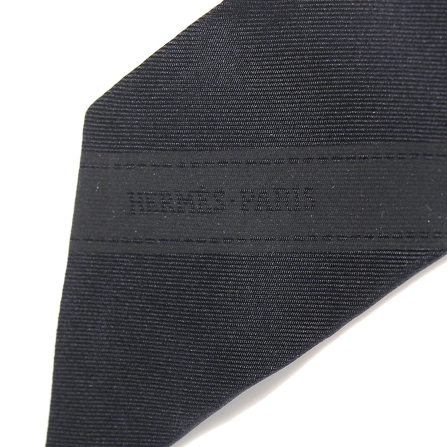 Hermes Silk Bolduc Twilly Black 10 of 10