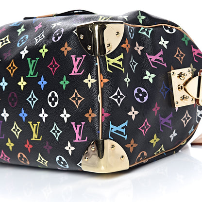 Louis Vuitton Monogram Multicolor Speedy 30 Black 10 of 11