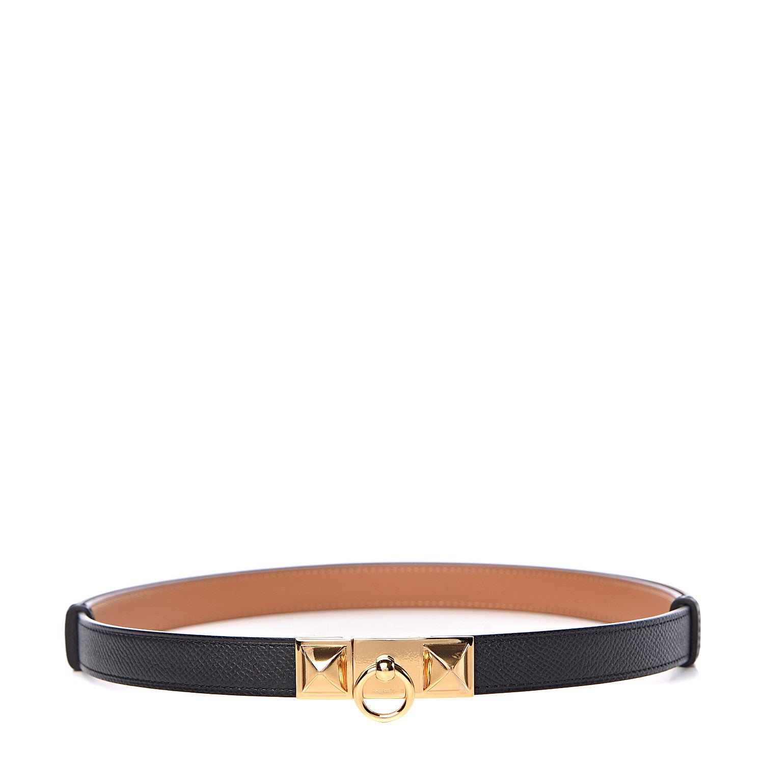 Hermes Epsom Rivale 18 Belt Black 1 of 8